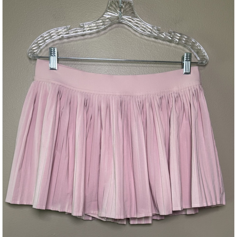 Lululemon Varsity High Rise Pleated Tennis Skirt Skort Size 10 Pink